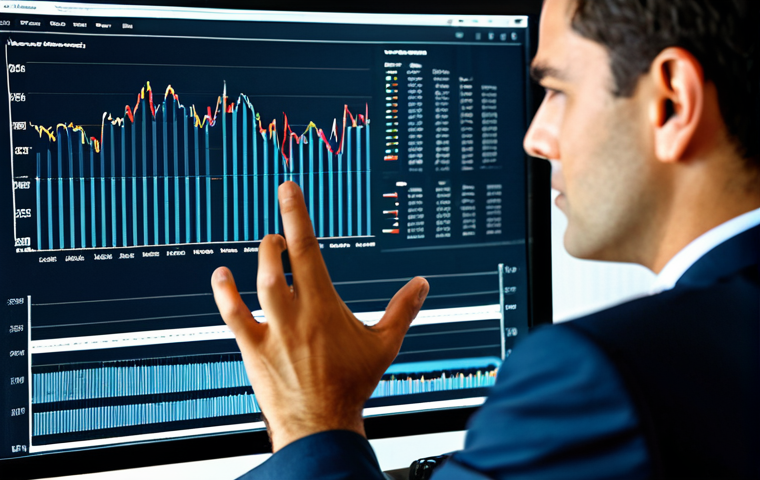 자산관리사 실무에서의 데이터 분석 활용 - Data Visualization for Clients**

"A financial advisor presenting a colorful, easy-to-understand dat...