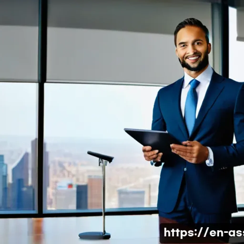 자산관리사 연봉 협상 실패 사례 - **Prompt 1: Confident Financial Advisor Presenting Value**
    A highly detailed, realistic photogra...