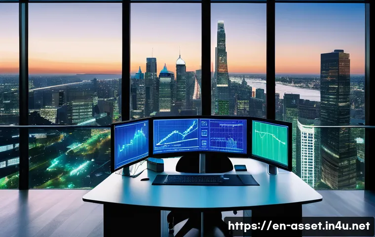 자산관리사 업무 중 발생한 에피소드 - **Image Prompt: The AI-Enhanced Financial Navigator**
    A highly detailed, realistic image of a pr...