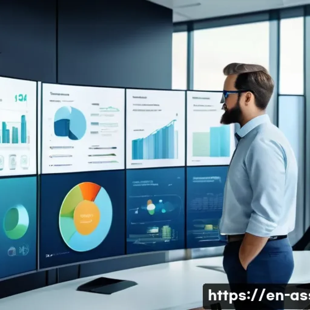 자산관리사와 관련된 최신 업계 동향 - A modern wealth manager&rsquo;s office with a diverse team of professionals using advanced AI-powered anal...